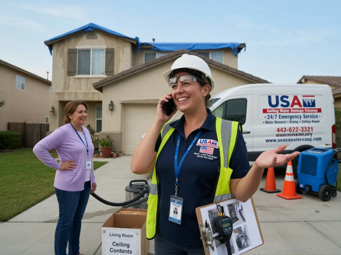 Ceiling Water Damage Restoration American Canyon, CA FAQs